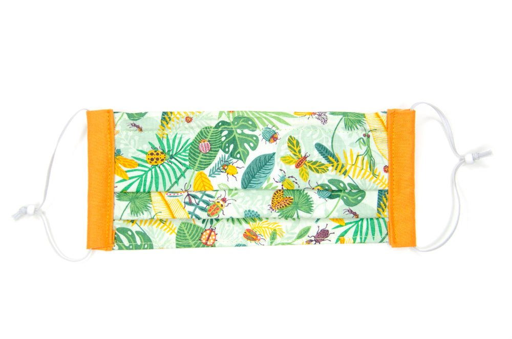 Kid-sized fabric mask in Bugsy