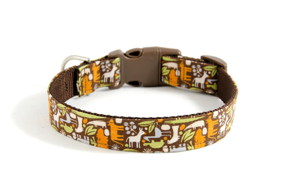 Buckle Dog Collar in Greenbean