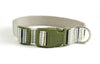 Buckle Dog Collar in Marley (green)