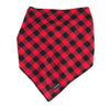 Fold-over bandana in Timber