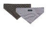 Reversible Bandana in Zeus (grey) and Miss Otis