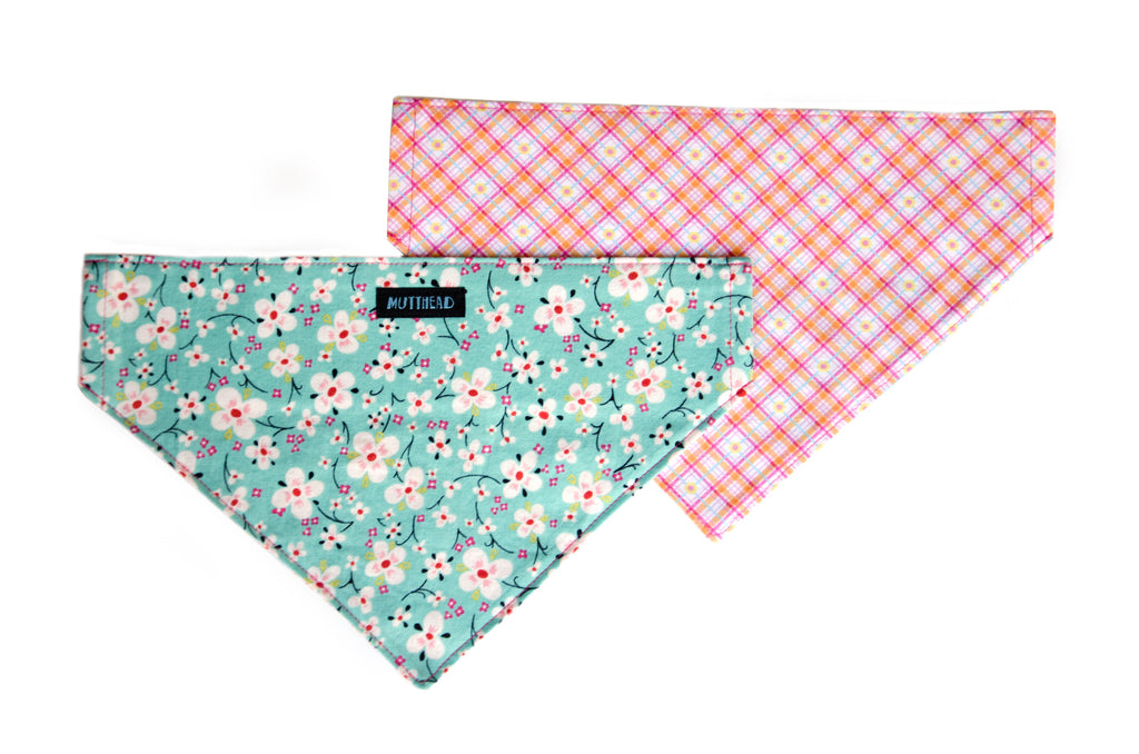 Reversible Bandana in Mabel and Lily