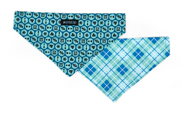 Reversible Bandana in Fletch and Quigley (blue)