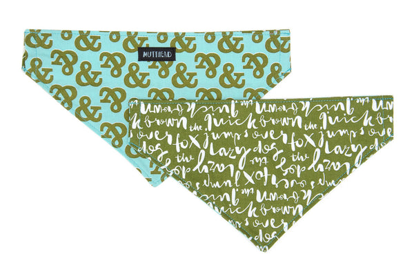 Reversible Bandana in Pinka and Flush