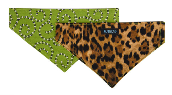 Reversible Bandana in Punky and Poocher
