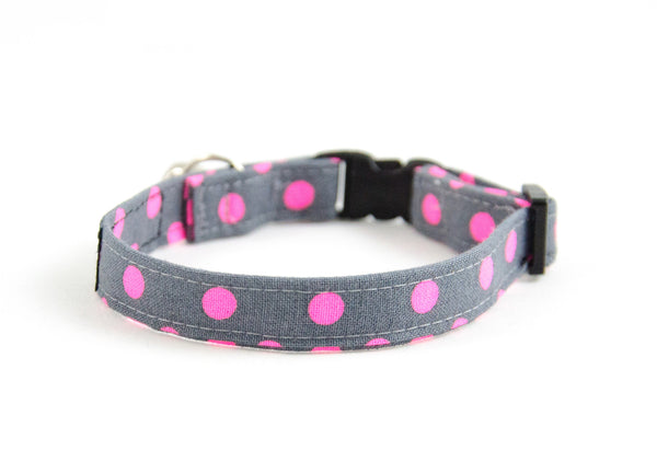 Cat collar in Zoe (pink)