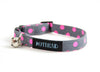 Cat collar in Zoe (pink)