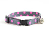 Cat collar in Zoe (pink)